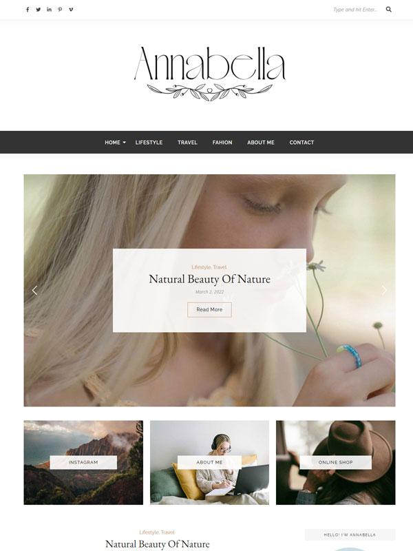 Personal Blog