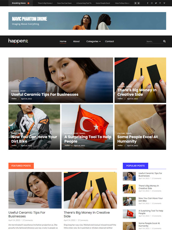 Magazine Blog V3
